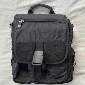 Heritage Laptop Backpack in Black